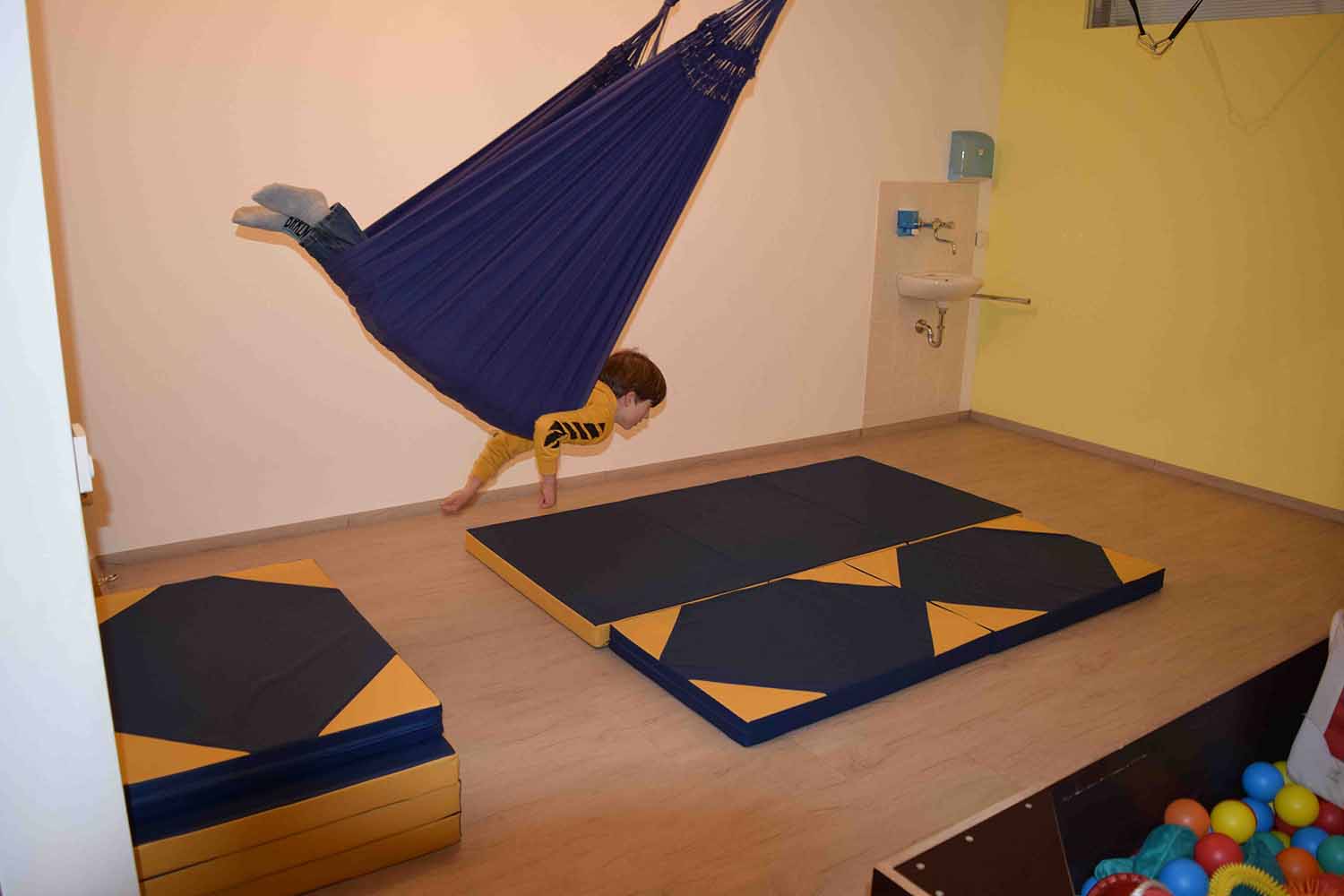 Ergotherapie im Gange